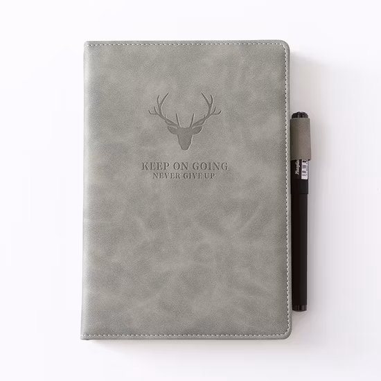 Diario per notebook A5 Diario in pelle PU con copertina rigida con logo personalizzato 2021