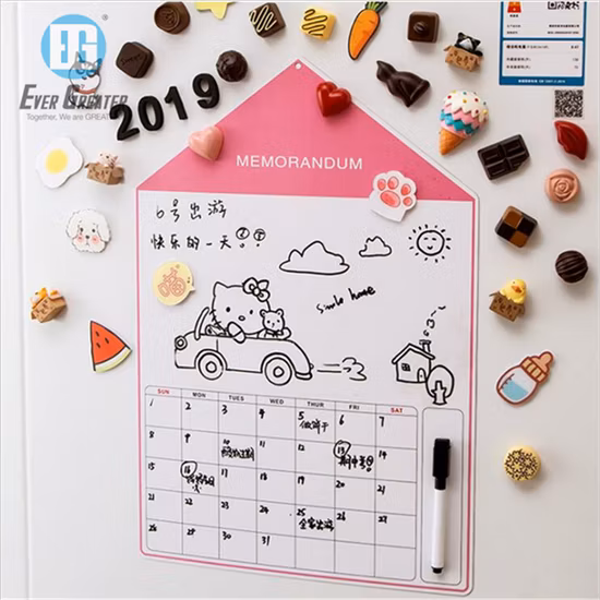 Magneti per il frigo Calendario magnetico Pianificatore settimanale